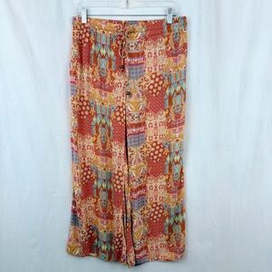Christian Siriano Multicolor Patterned Pants